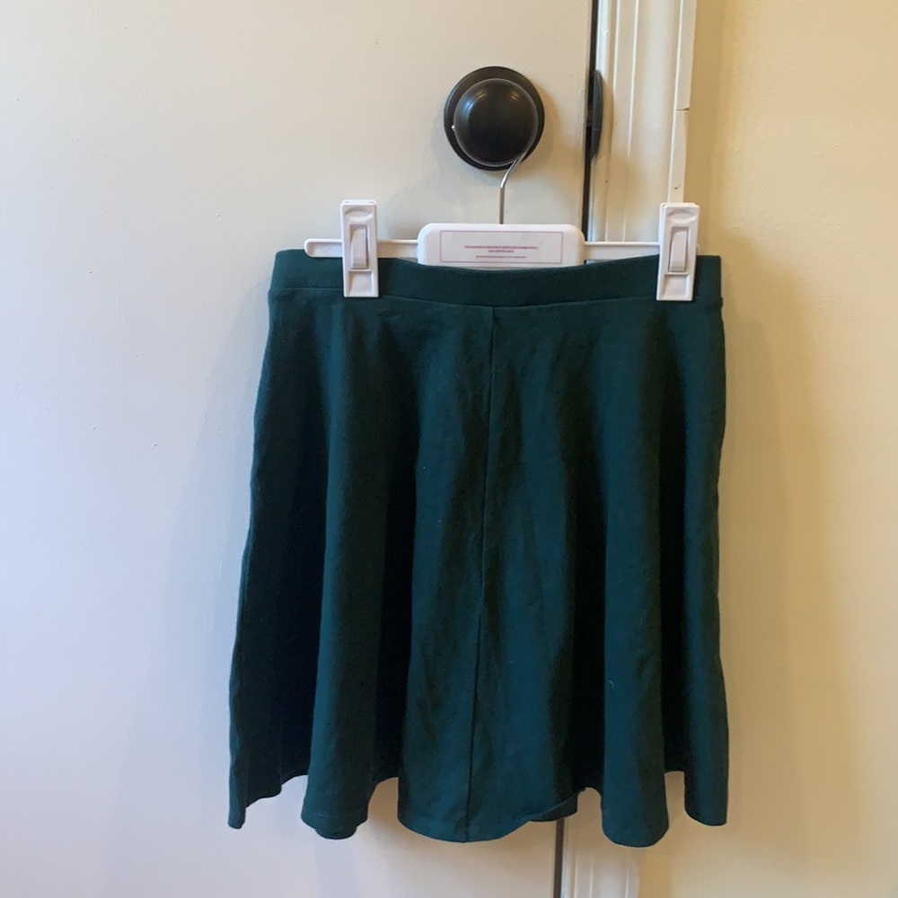 Green skirt